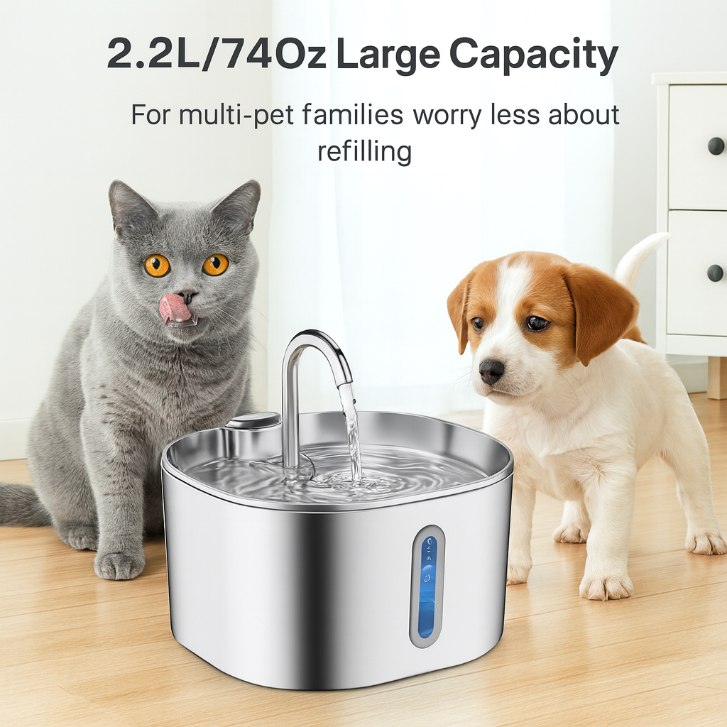 Ravixon Stainless Steel Water Fountain