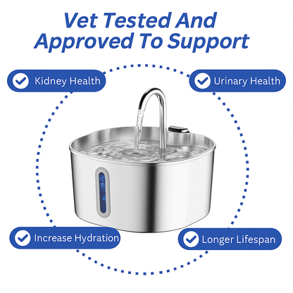 Ravixon Stainless Steel Water Fountain